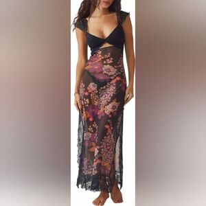 Free People Suddenly Fine Maxi Slip Dress.